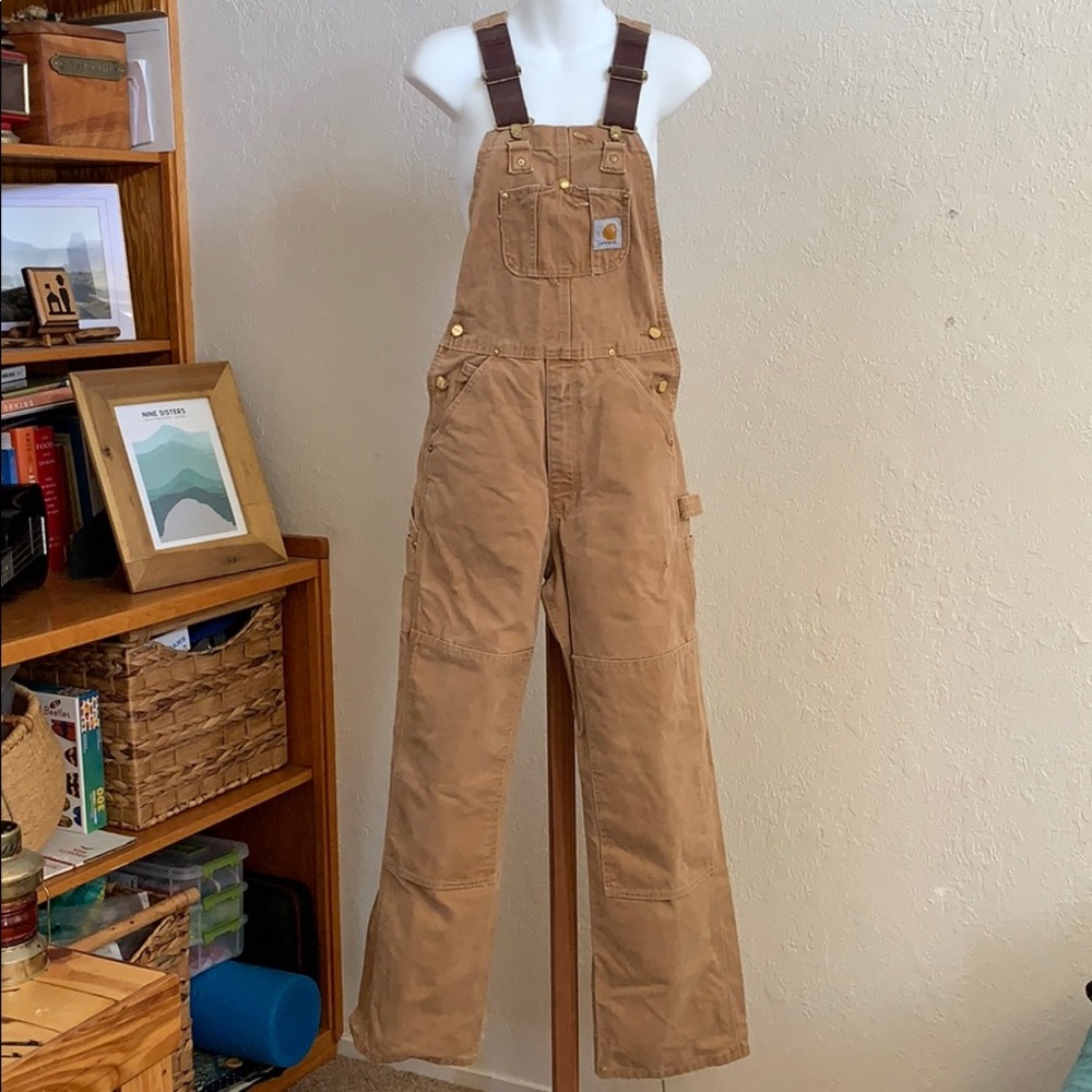 Carhartt overalls, size 28x30